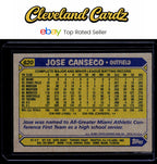1987 Topps #620 Jose Canseco