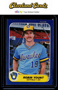 1986 Fleer #506 Robin Yount