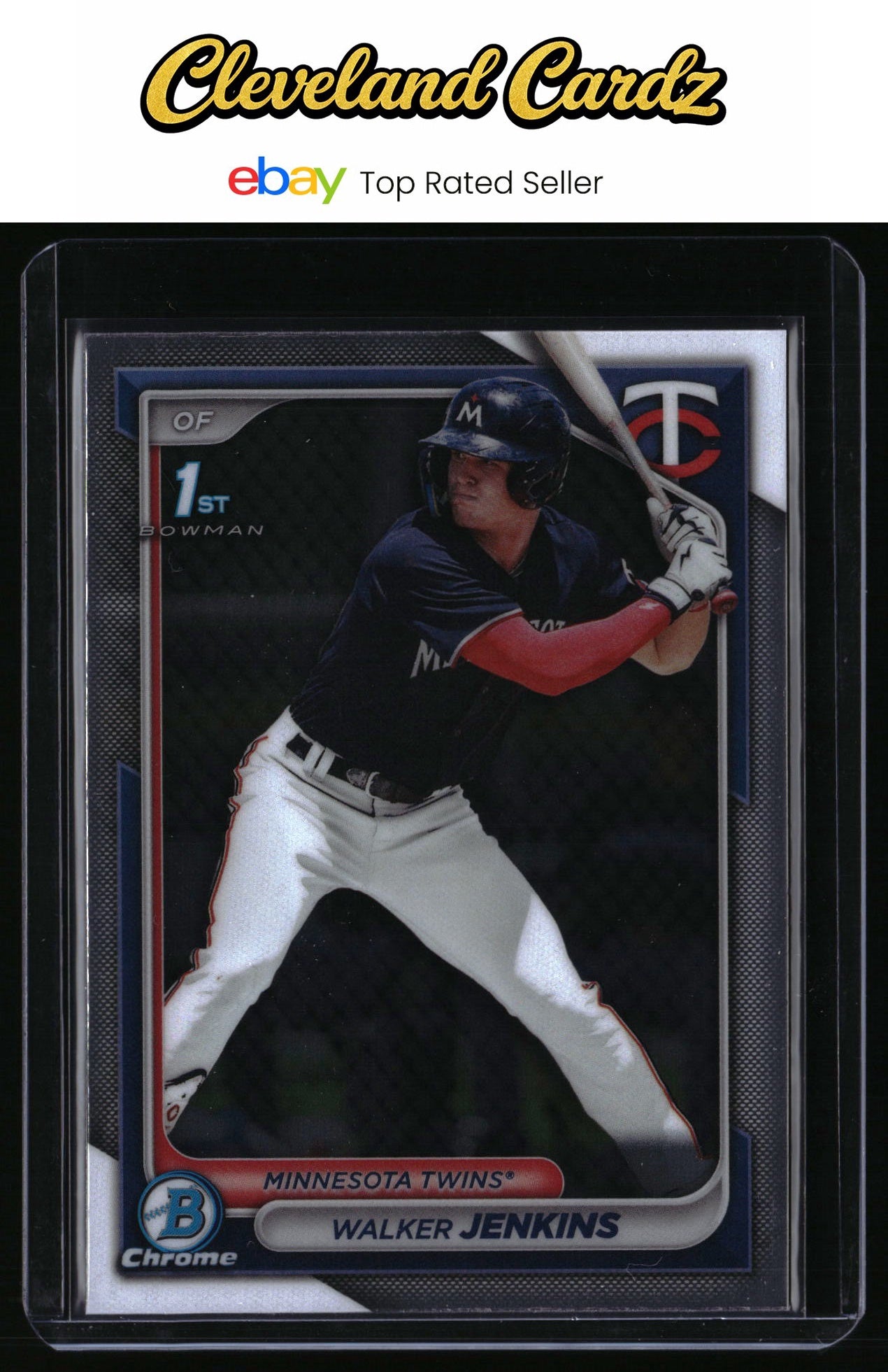 2024 Bowman #BCP-43 Walker Jenkins Chrome Prospects