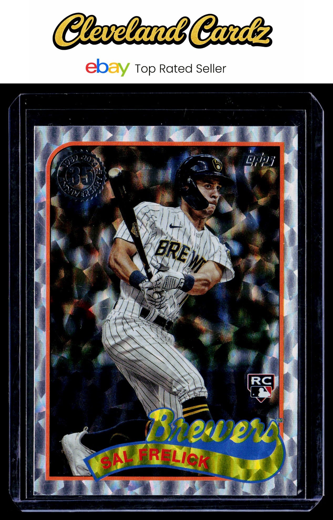 2024 Topps #89B-9 Sal Frelick 1989 35th Anniversary Foil (Series One)