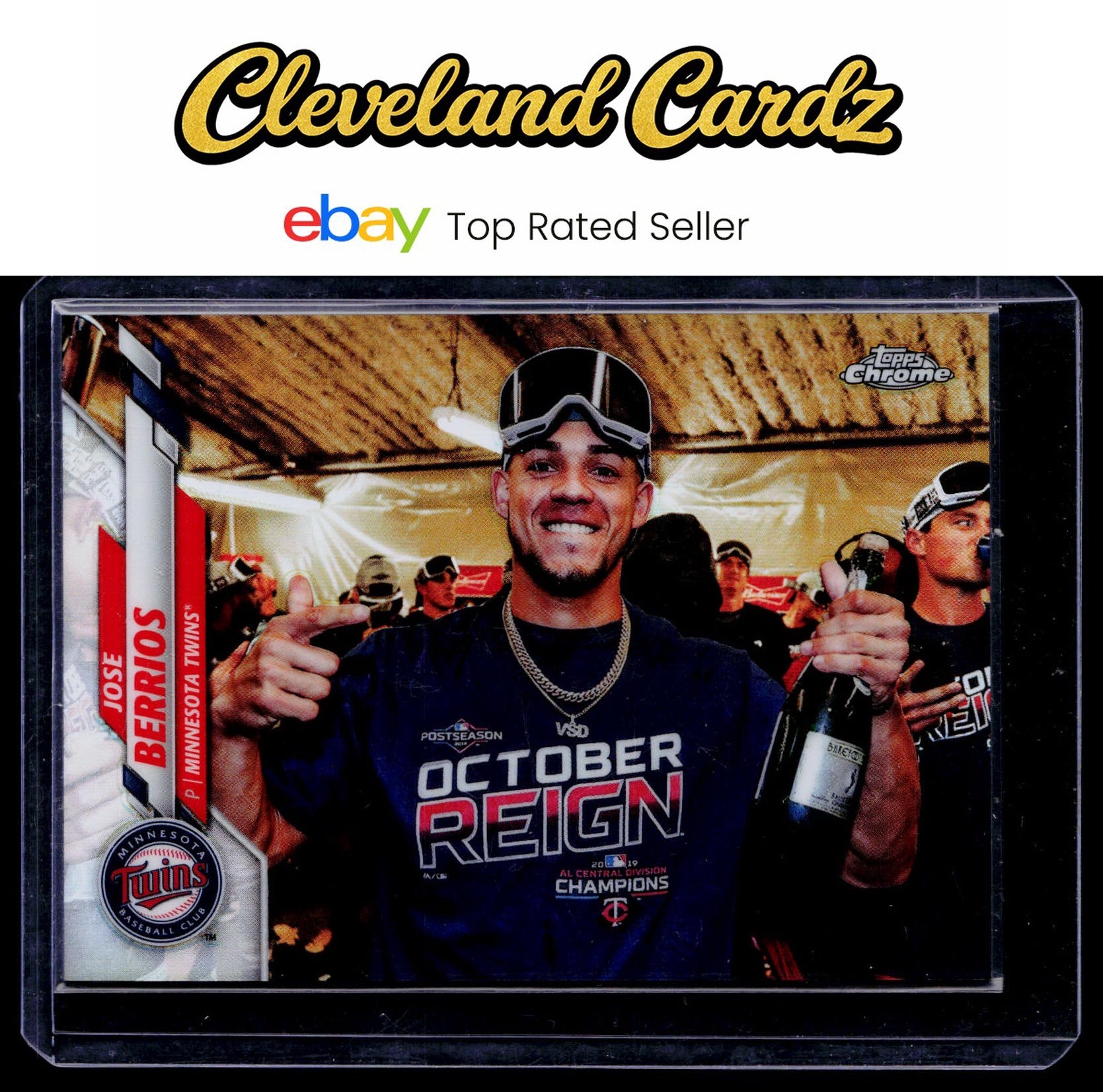 2020 Topps Chrome #125b Jose Berrios