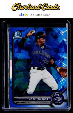 2022 Bowman Draft Sapphire Edition #BDC-59 Adael Amador