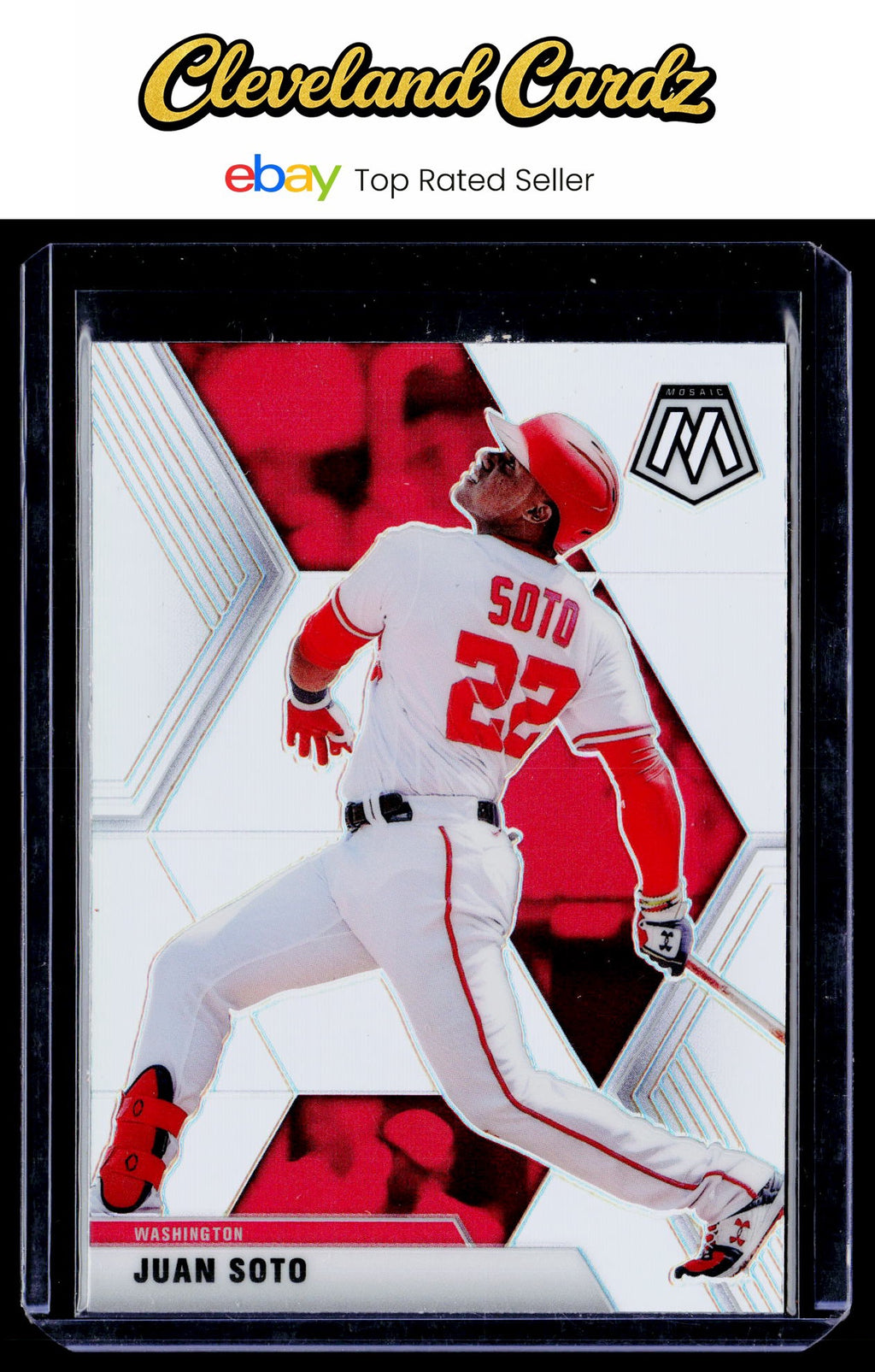 2020 Panini Chronicles #91 Juan Soto Mosaic Prizm