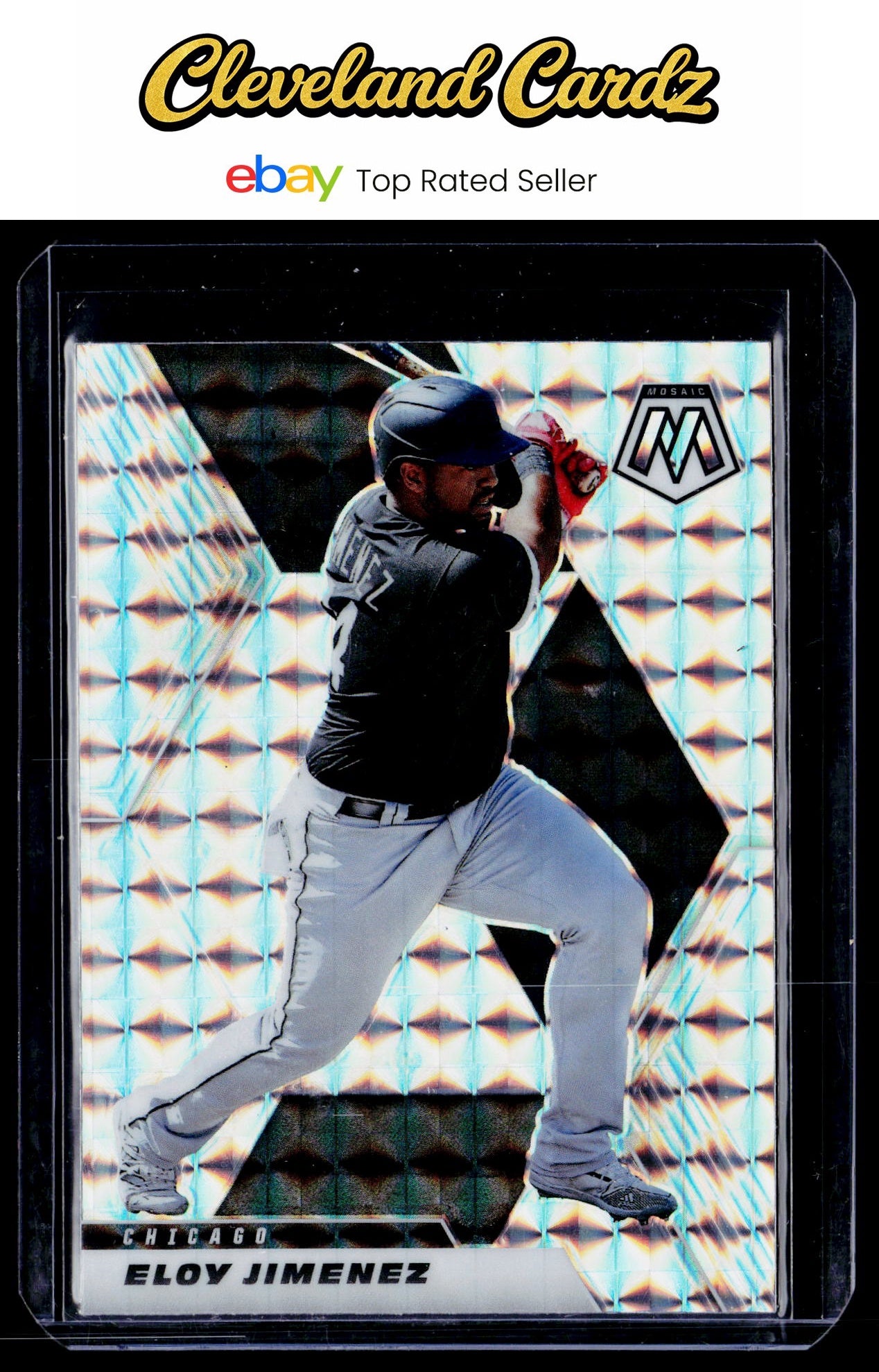 2021 Panini Mosaic #193 Eloy Jimenez Mosaic