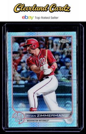2022 Topps Chrome #108 Ryan Zimmerman Prism Refractor