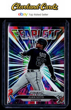 2022 Panini Prizm #FL-11 Juan Soto Fearless Silver Prizm