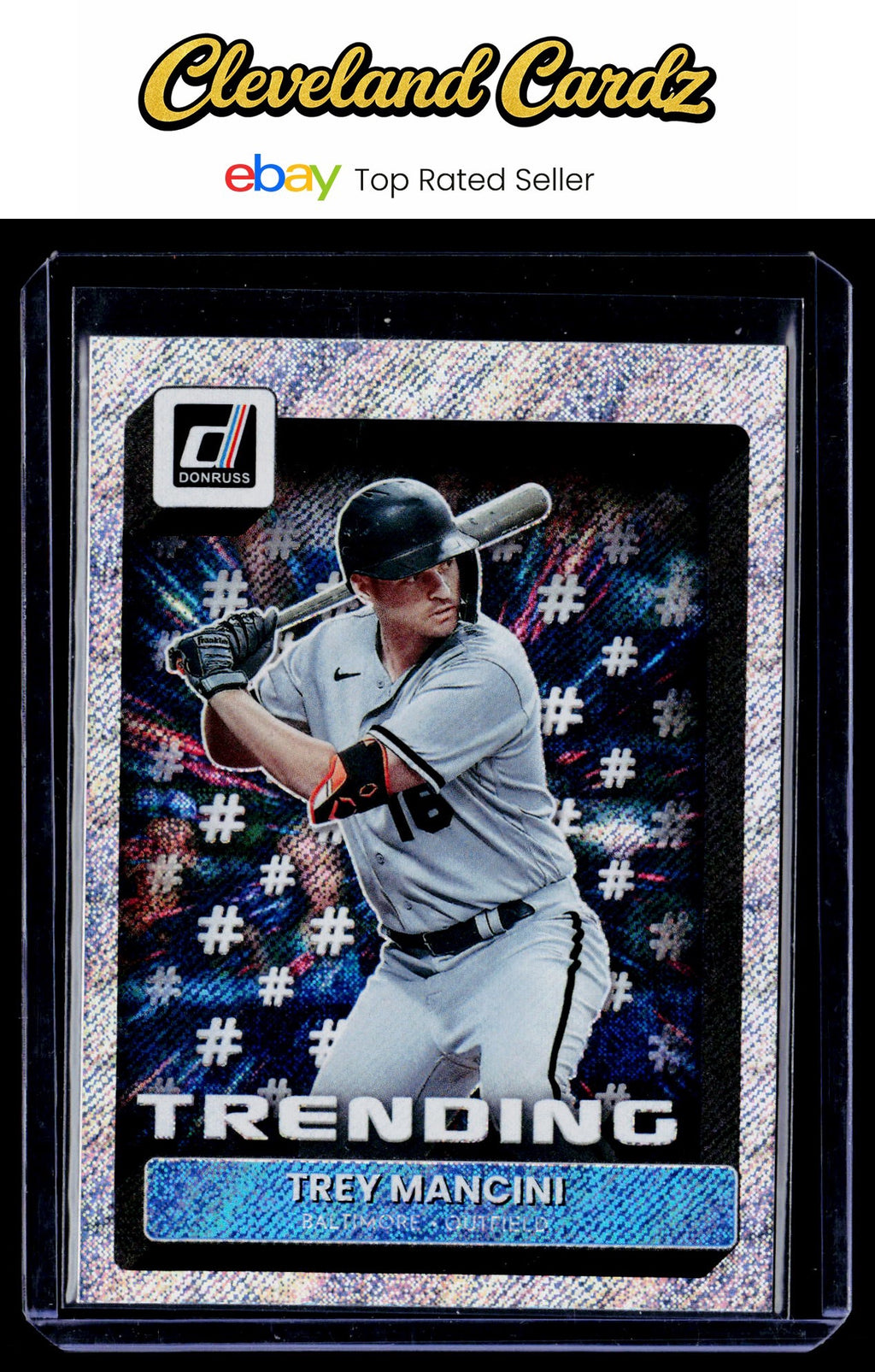 2022 Donruss #T-11 Trey Mancini Trending Rapture