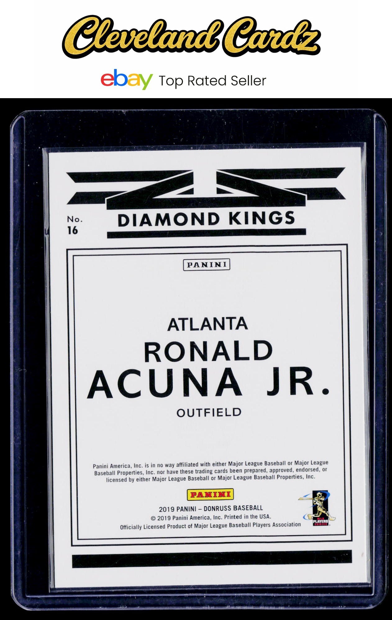 2019 Donruss #16 Ronald Acuna Jr.