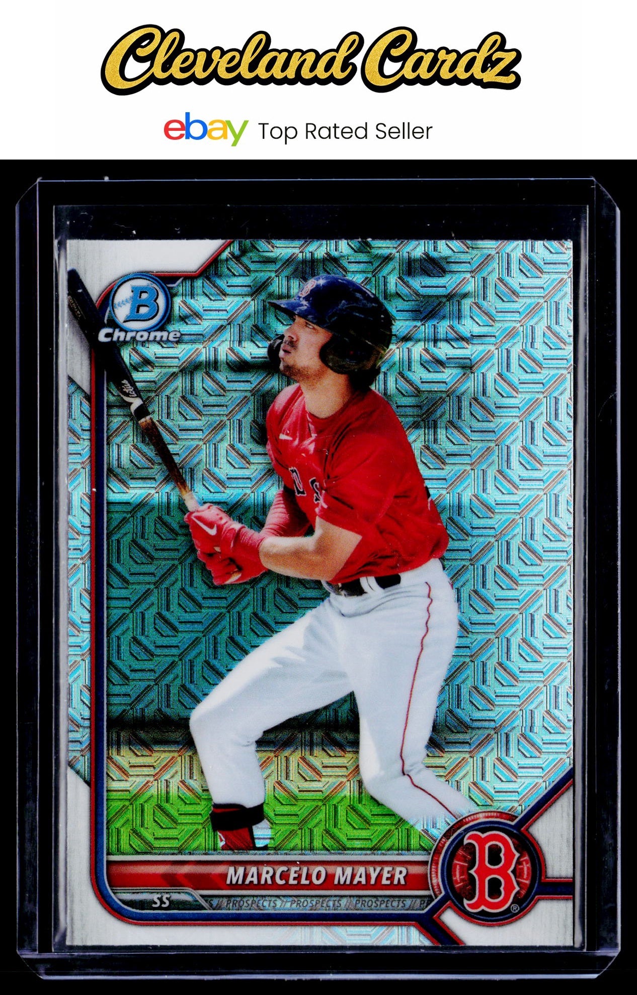 2022 Bowman #BCP-126 Marcelo Mayer Chrome Prospects Mojo Refractors