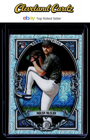 2026 Bowman #BST-8 Nolan McLean Bowman Sterling Mojo Refractors