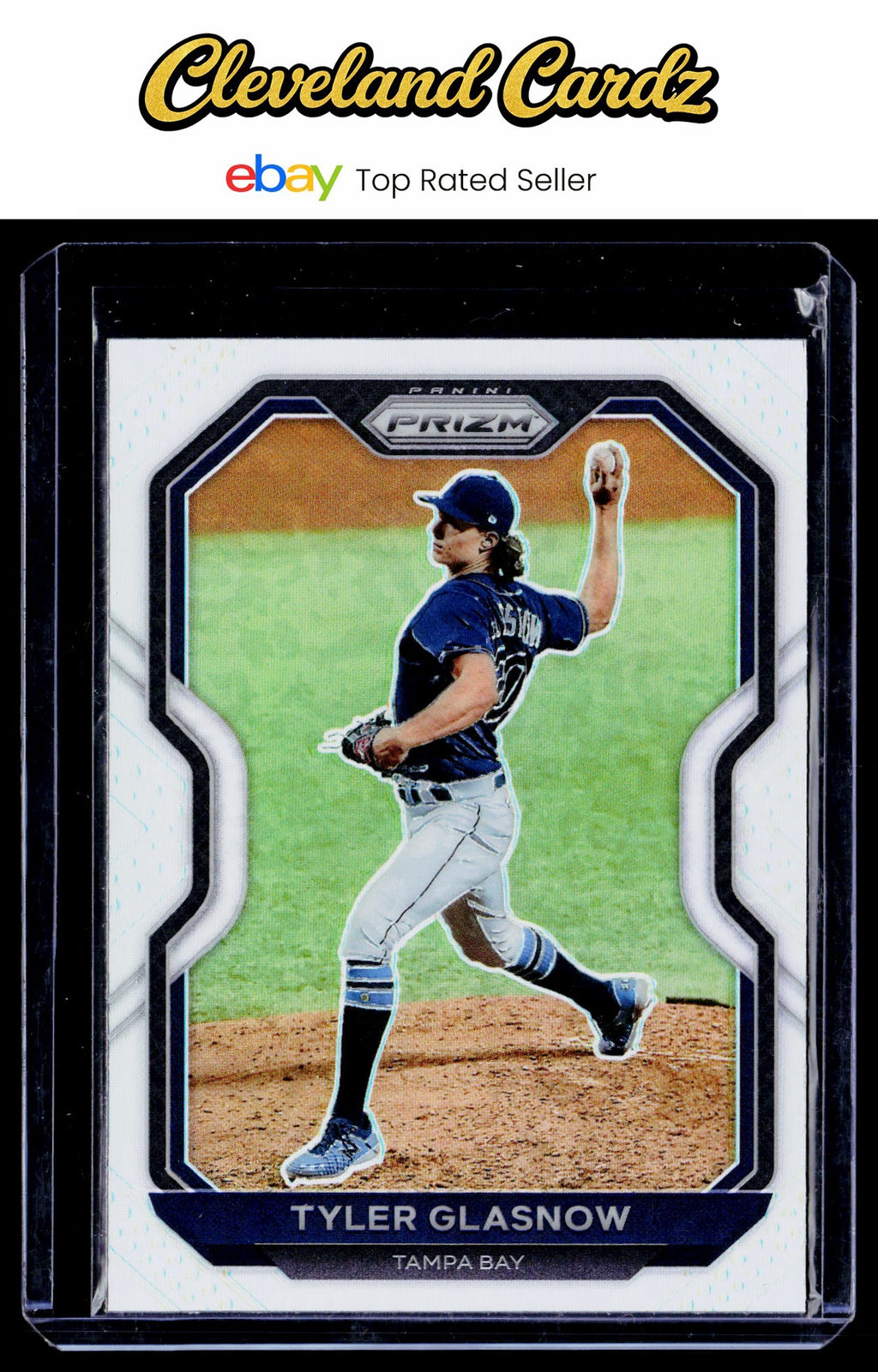 2021 Panini Prizm #134 Tyler Glasnow Silver Prizm