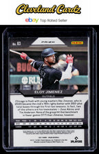 2021 Panini Prizm #63 Eloy Jimenez Red/White/Blue Prizm