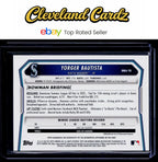 2025 Bowman Chrome #BMA-YB Yorger Bautista Prospect Autographs Mega Mojo