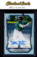2025 Bowman Chrome #BMA-YB Yorger Bautista Prospect Autographs Mega Mojo