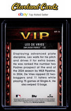 2025 Bowman #VIP-14 Leo De Vries Very Important Prospects