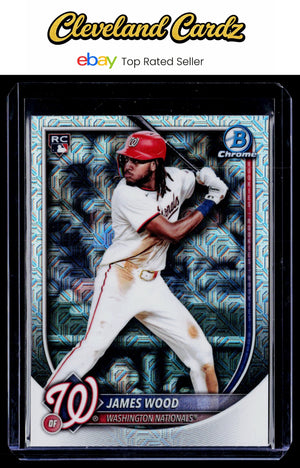 2025 Bowman Chrome #29 James Wood Mojo Refractors