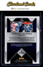 2021 Panini Prizm #LI10 Yordan Alvarez Lumber Inc. Silver Prizm