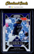 2021 Panini Prizm #LI10 Yordan Alvarez Lumber Inc. Silver Prizm