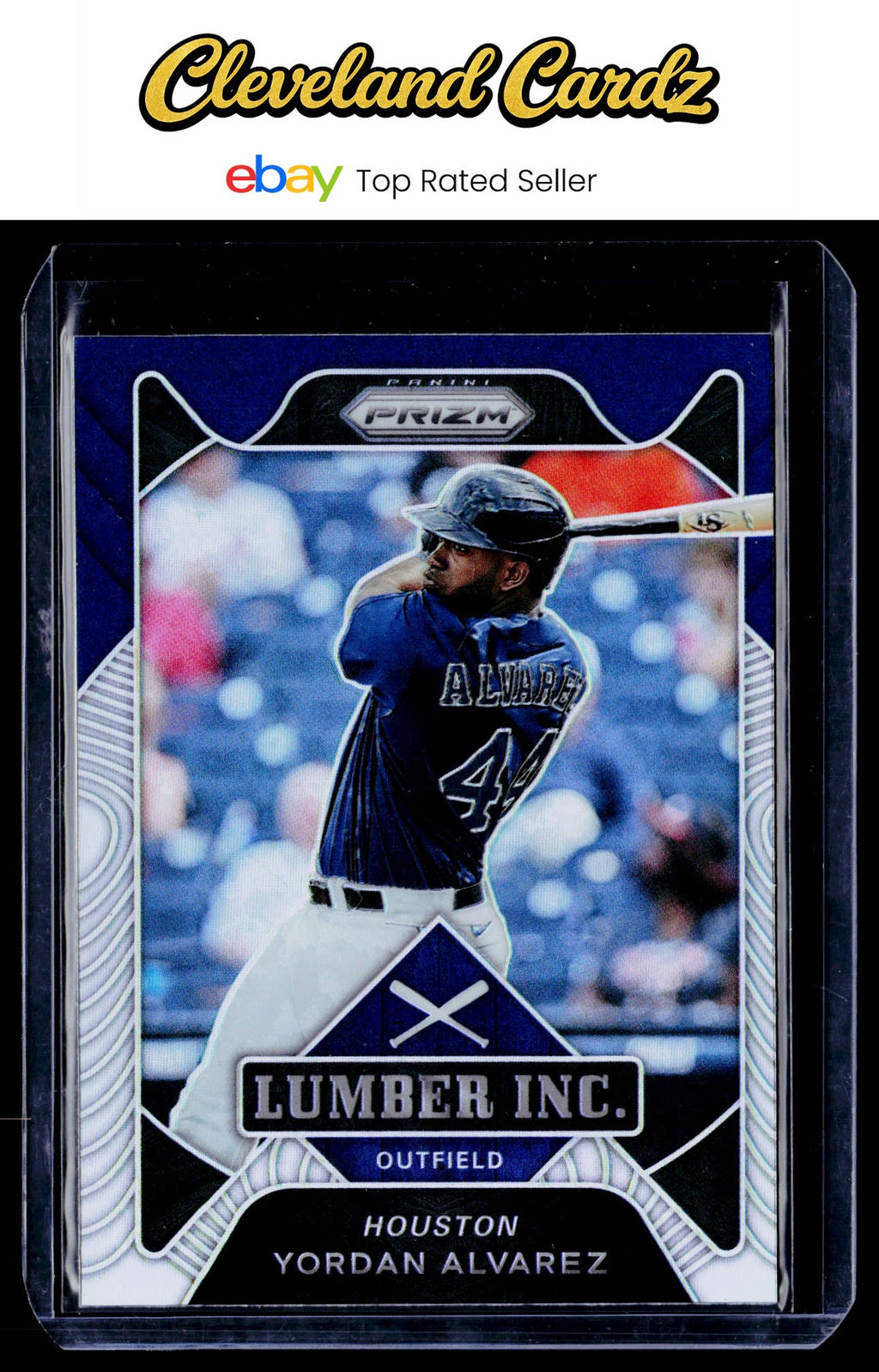 2021 Panini Prizm #LI10 Yordan Alvarez Lumber Inc. Silver Prizm