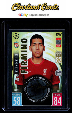 2021-22 Topps  - Signature Style #SIG3 Roberto Firmino