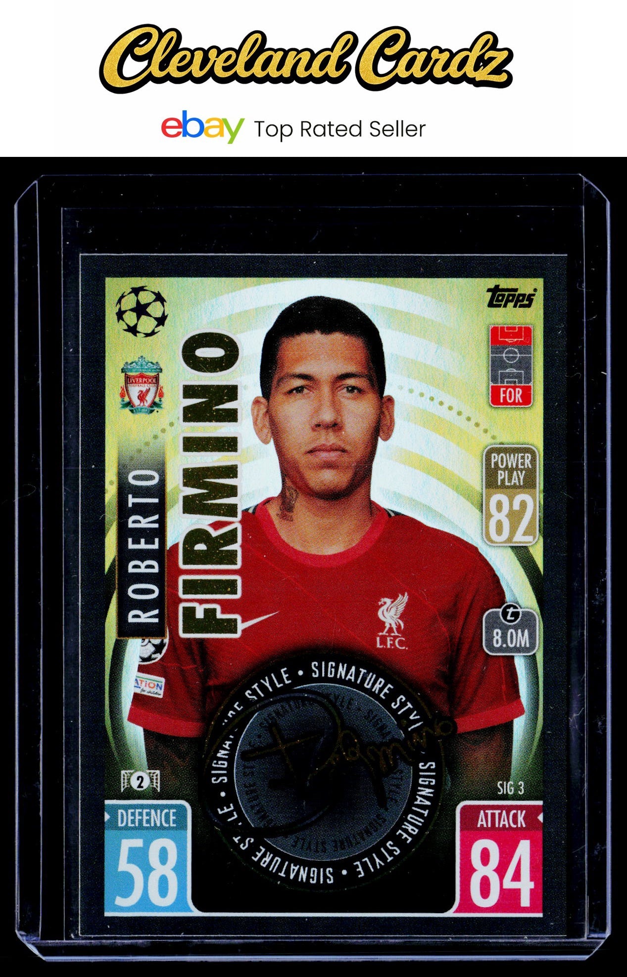 2021-22 Topps  - Signature Style #SIG3 Roberto Firmino