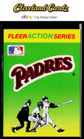 1990 Fleer #NNO San Diego Padres Action Series Team Stickers