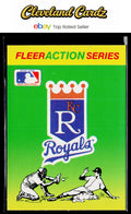 1990 Fleer #NNO Kansas City Royals Action Series Team Stickers