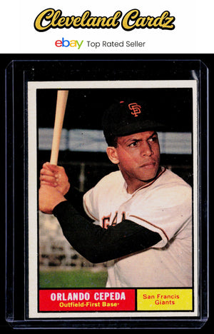 1961 Topps #435 Orlando Cepeda