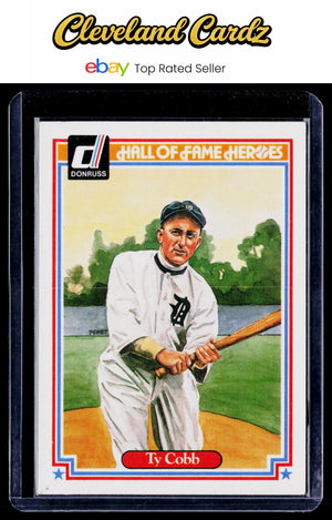 2003 Donruss Diamond Kings #9 Ty Cobb HOF Heroes Reprints