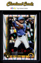 2025 Topps Chrome Update #USC112 Caleb Durbin RayWave Refractor