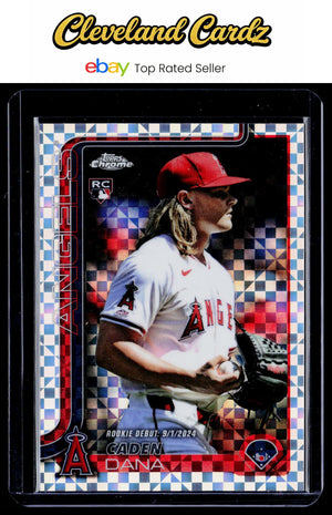 2025 Topps Chrome Update #USC34 Caden Dana X-Fractors