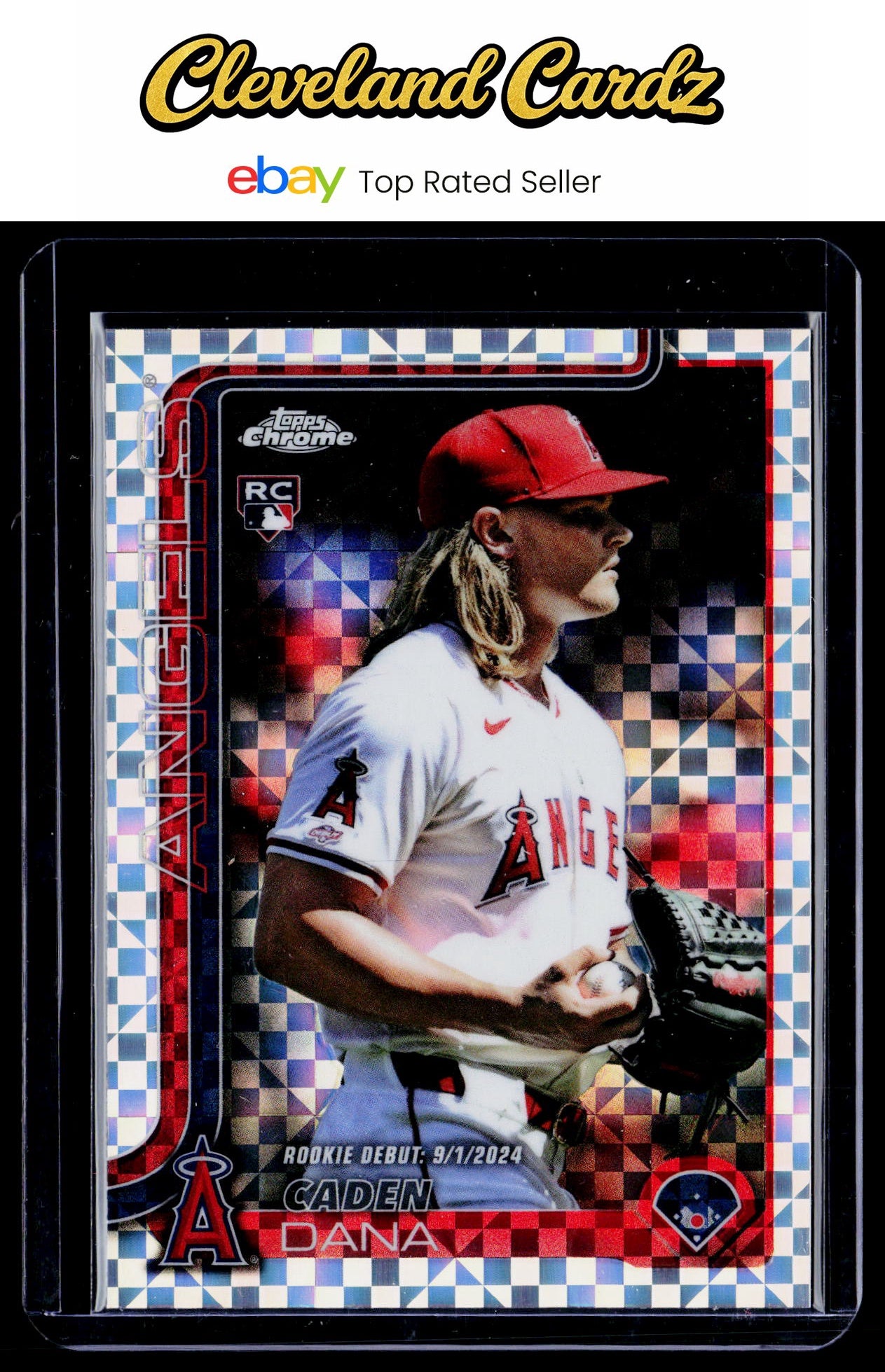 2025 Topps Chrome Update #USC34 Caden Dana X-Fractors