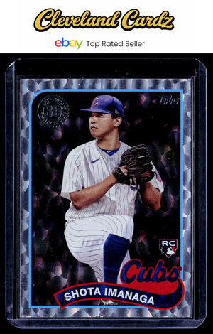 2024 Topps #89B2-4 Shota Imanaga 1989 Topps Baseball 35th Anniversary Foil