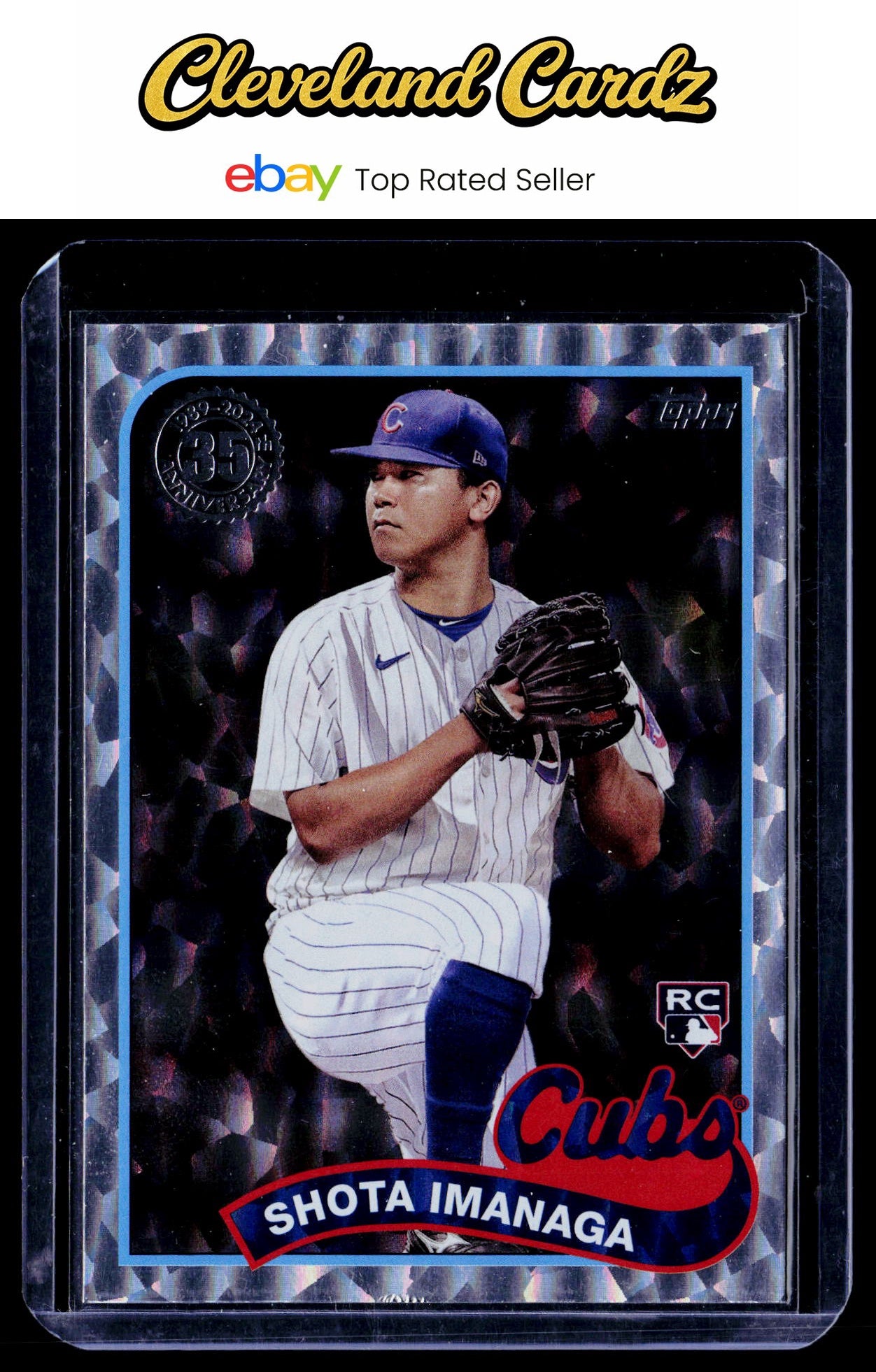 2024 Topps #89B2-4 Shota Imanaga 1989 Topps Baseball 35th Anniversary Foil