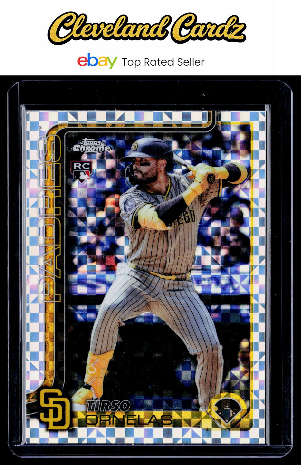 2025 Topps Chrome Update #USC139 Tirso Ornelas X-Fractors