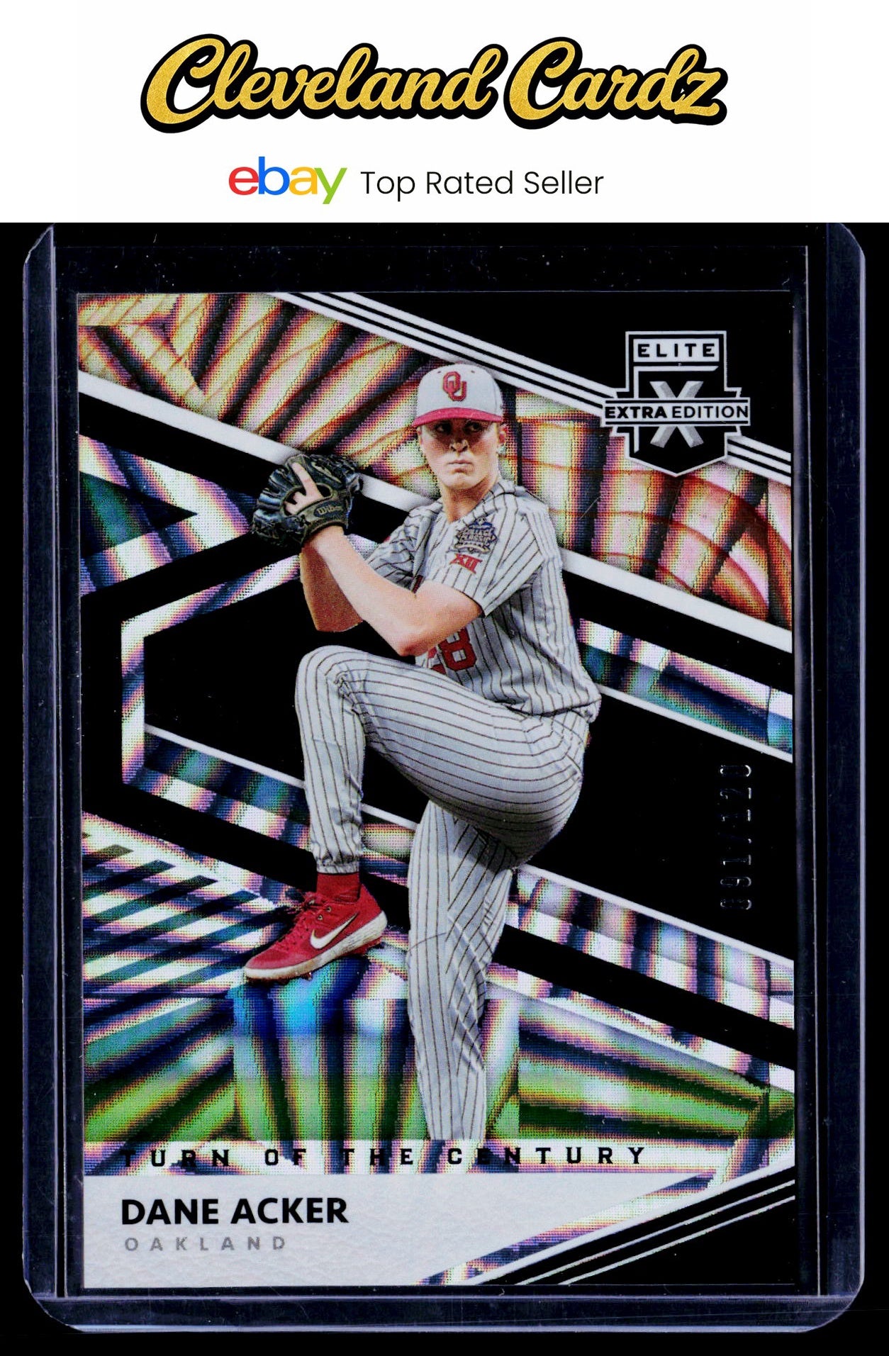2020 Panini Elite Extra Edition #134 Dane Acker Turn of the Century #/120