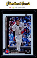 2025 Topps #406 Miguel Amaya Rainbow Foil