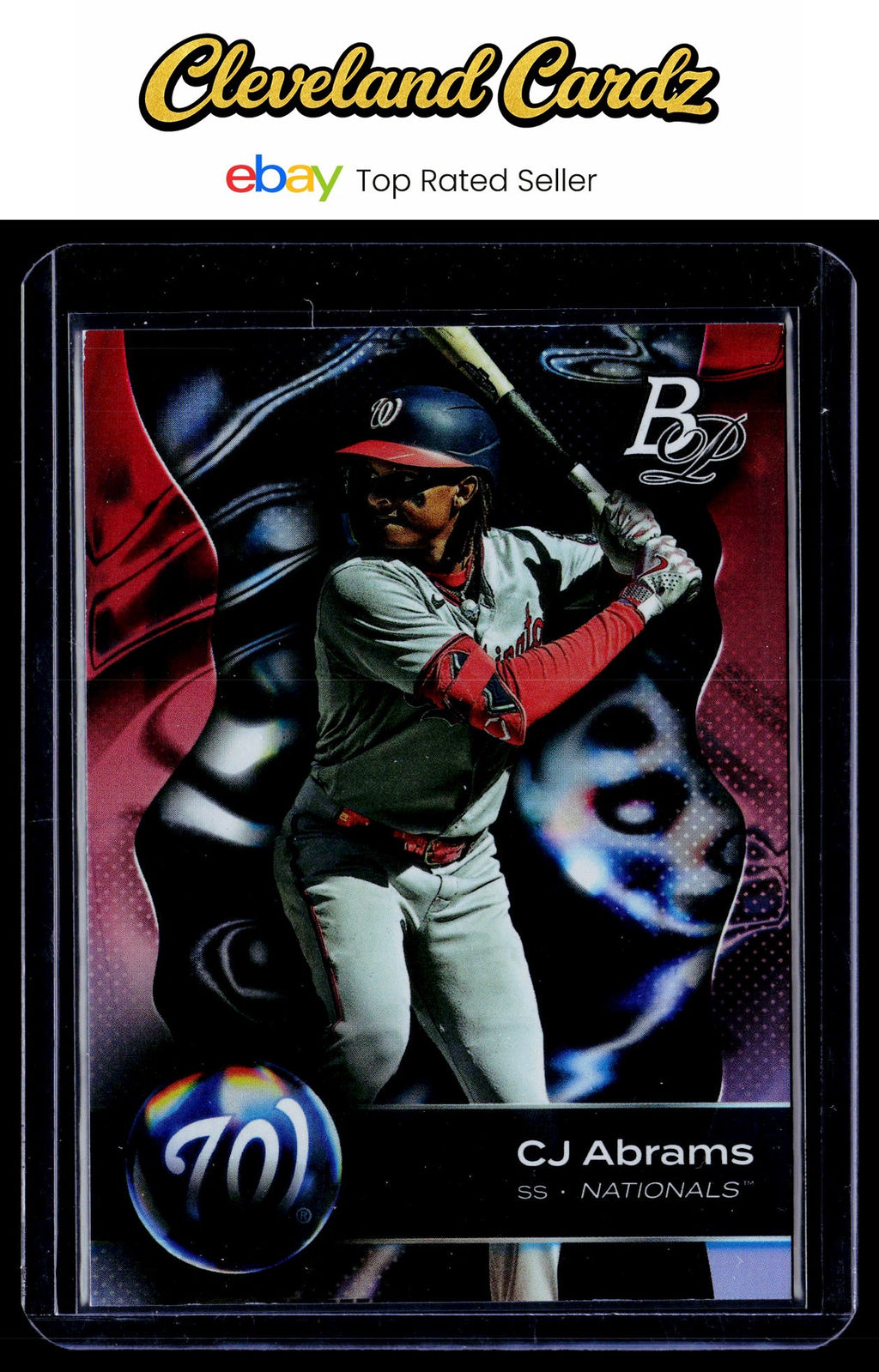 2023 Bowman Platinum #37 CJ Abrams Ice Foil