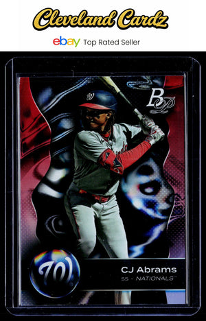 2023 Bowman Platinum #37 CJ Abrams Ice Foil