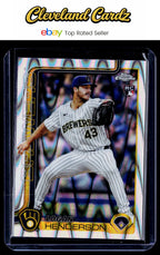 2025 Topps Chrome Update #USC65 Logan Henderson RayWave Refractor