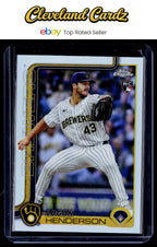 2025 Topps Chrome Update #USC65 Logan Henderson Refractor