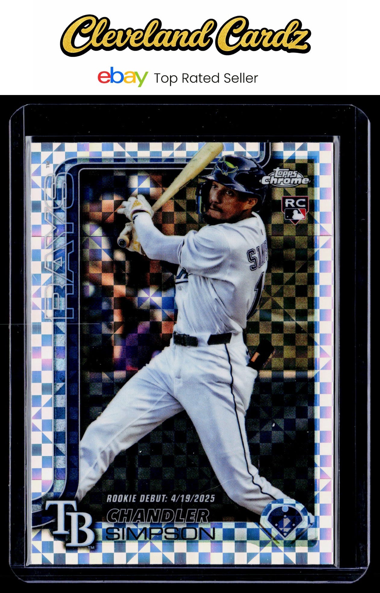 2025 Topps Chrome Update #USC17 Chandler Simpson X-Fractors