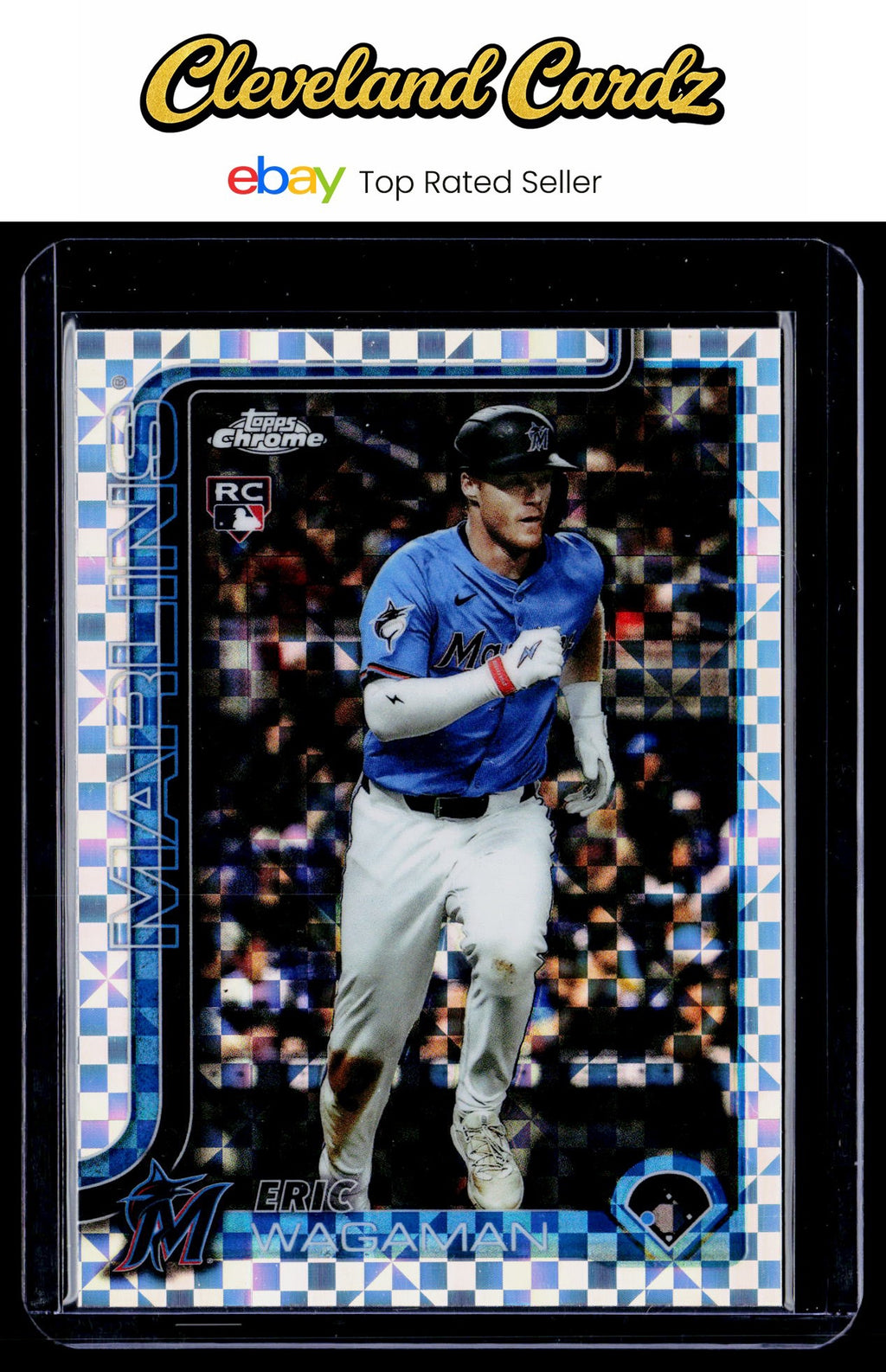 2025 Topps Chrome Update #USC56 Eric Wagaman X-Fractors