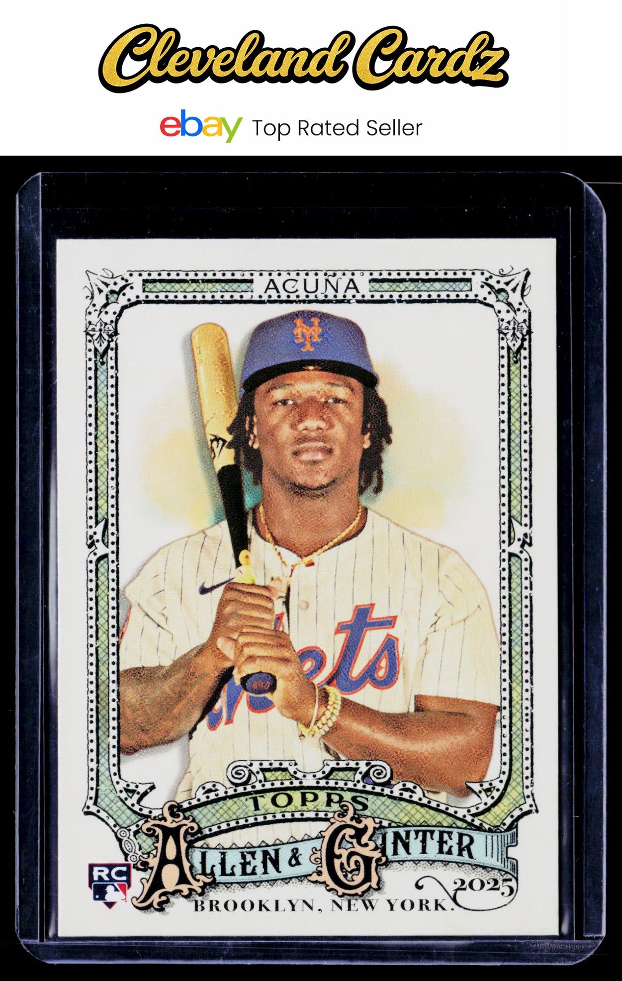 2025 Topps Allen & Ginter #107 Luisangel Acuña
