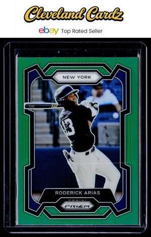 2024 Panini Prizm #226 Roderick Arias Green Prizms