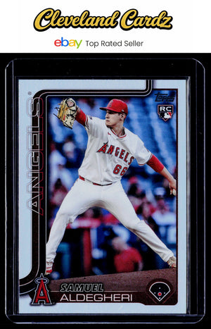 2025 Topps #438 Samuel Aldegheri Rainbow Foil