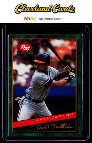 1994 Post Cereal #6 Dave Justice
