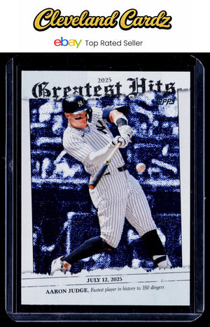 2026 Topps #GH-2 Aaron Judge 2025 Greatest Hits