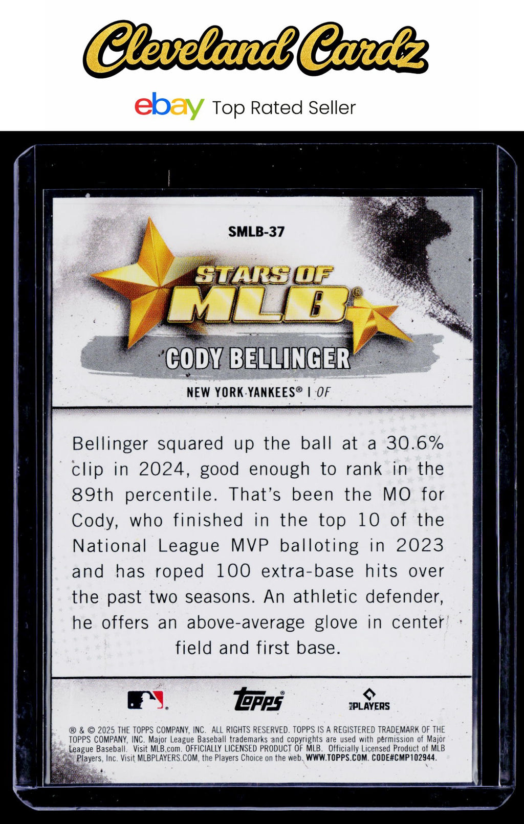 2025 Topps #SMLB-37 Cody Bellinger Stars of MLB