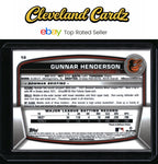 2023 Bowman Chrome #10 Gunnar Henderson